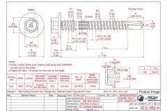 Vít bắn tôn panel mạ kẽm 6.3/5.5×130mm Sheh Fung